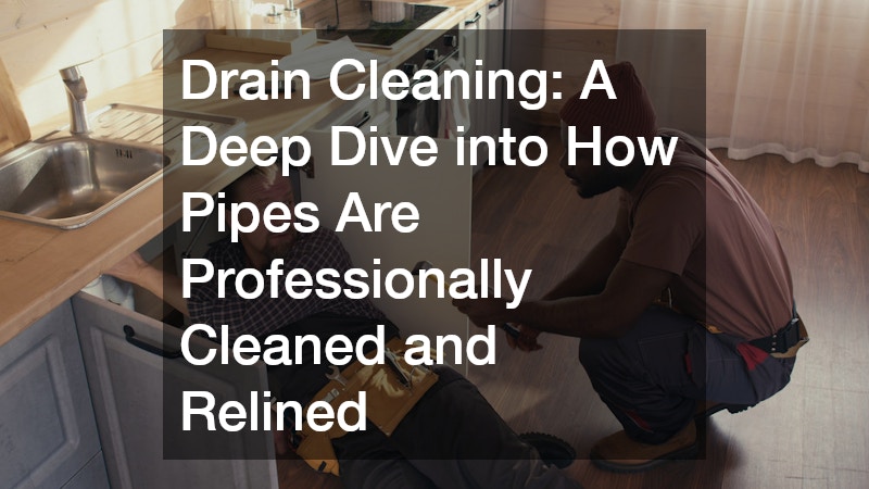 Drain Cleaning  A Deep Dive into How Pipes Are Professionally Cleaned and Relined