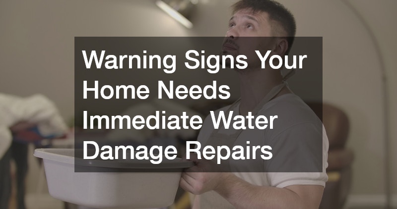 Warning Signs Your Home Needs Immediate Water Damage Repairs
